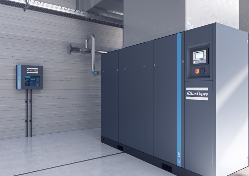 阿特拉斯·科普柯GL系列低壓無油螺桿壓縮機(jī)全新上市